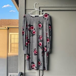 Elegant Ivanka Trump Dress with Floral Accents